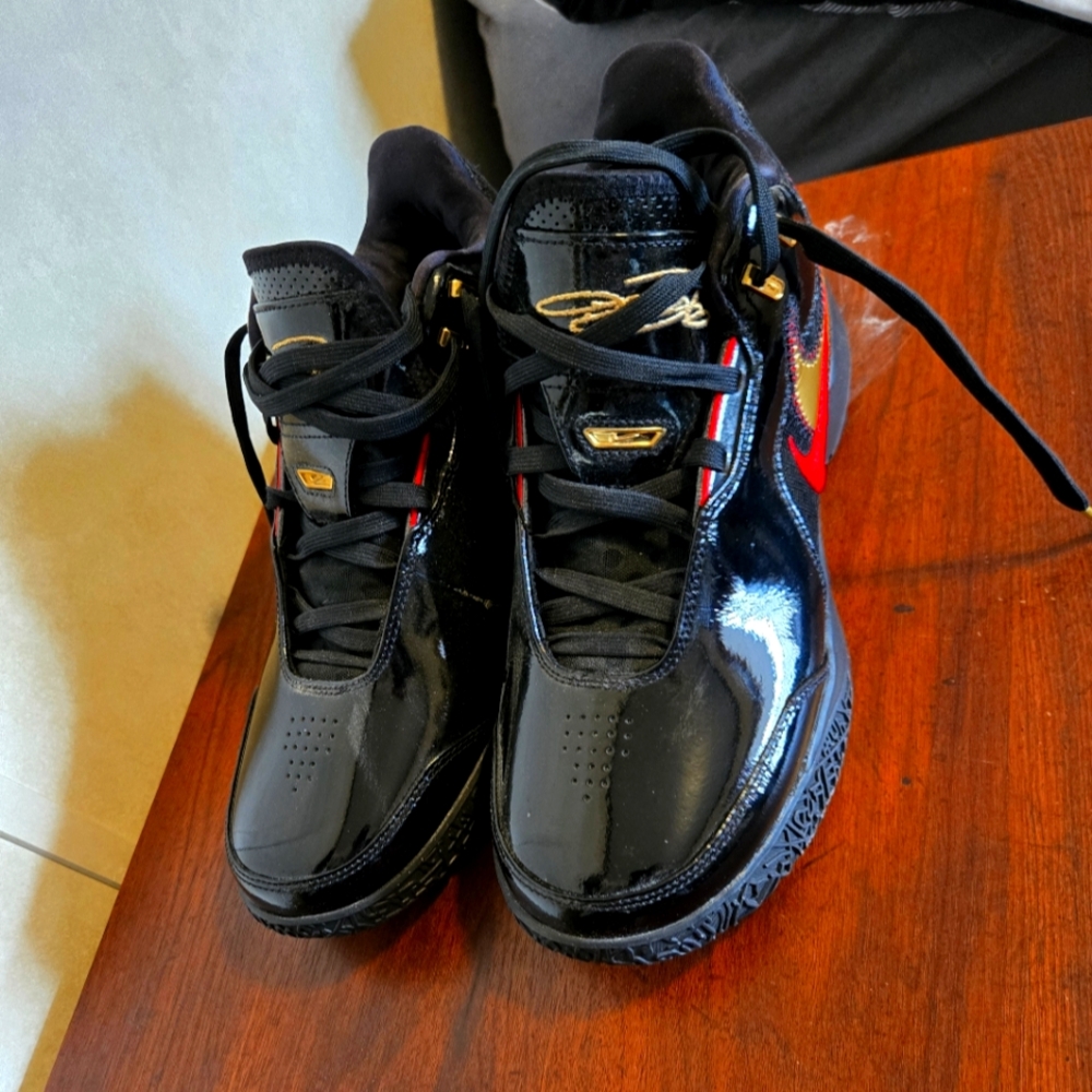 Nike Zoom LeBron NXXT Gen AMPD 'Black Metallic Gold Red' | Men's Size 10